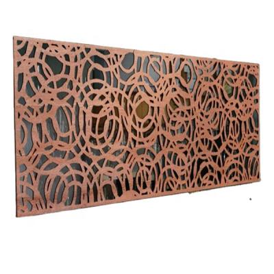 China CLASSIC Custom Laser Cut Metal Room Divider /Decorative Panel Privacy Screen /Hotel Partition for sale