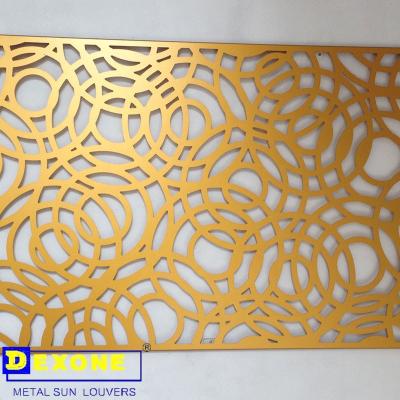 China Contemporary Aluminum Decorative Metal Curtain Wall Pegboard for sale