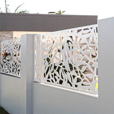 China Easily Assembled Privacy Fence Aluminum Decoration Garden Panels in Different Patterns and Custom Sizes and Colors for sale