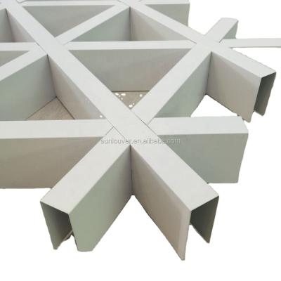 China Artistic Ceilings Cell Ceiling Tile Aluminum Grid Open Ceiling as Decoration for sale