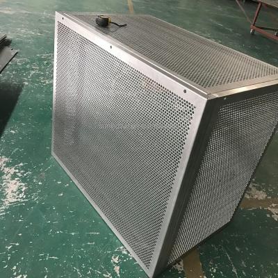 China Commercial and Home Outdoor Metal Laser Cut Decorative AC Cover for sale