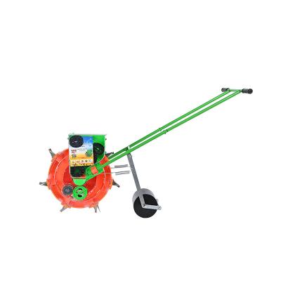 China Manual Push Agricultural Seeder Hand Peanut Corn Peanut Corn Soybean Agriculture Sowing Seed Machine for sale