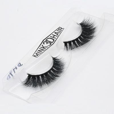 China Best Long Real Mink Lashes Fluffy Mink Eyelash Winged Seller Handmade Fluffy Natural Wholesale Durable 3D for sale