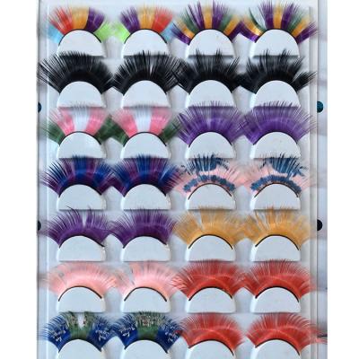 China Durable New Design Colored Lashes Private Label Lashes Attractive Colored Lashes And Vendor Packaging for sale