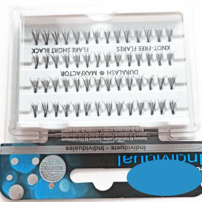 China High Quality Synthetic Hair Fan Eyelashes Long False Eyelashes Natural Wholesale Different Extensions False Eyelashes for sale