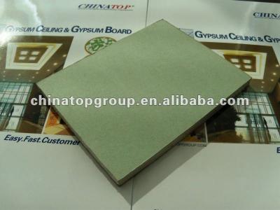 China Artistic Ceilings Anti Moisture Gypsum Board Panel, Plain Gypsum Board, for sale