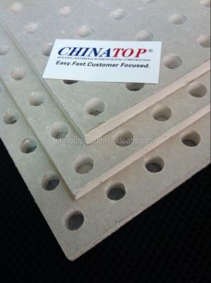 China Perforated ceilings sound barrier, perforated plasterboard, perforated gypsum ceiling for sale