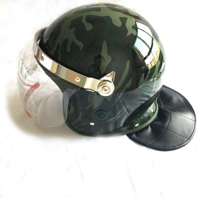 China Water Proof And Fog Proof Full Face Anti Riot Security Military Camouflage Helmet for sale