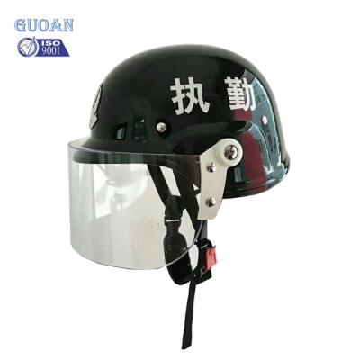 China Water Proof And Fog Proof Police ABS Safety Duty Motorcycle Protective Helmet for sale