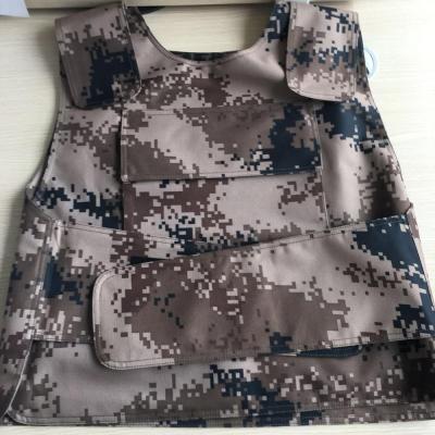 China Style Bulletproof Vest NIJ IIIA Level Aramid Bullet Proof Camouflage Concealable Vest for sale