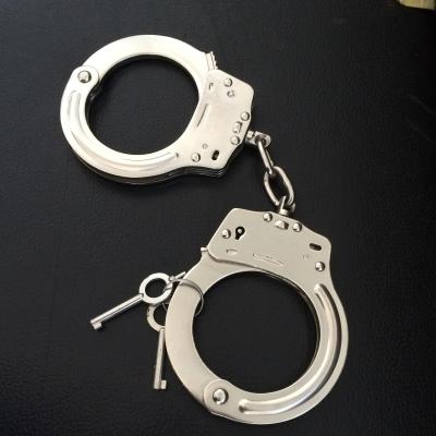 China 21 Strong Teeth Stainless Steel Handcuffs For Police For Army for sale