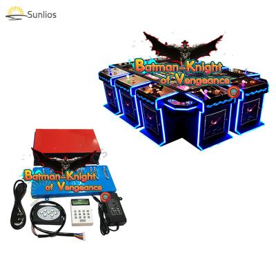 China Metal+Acrylic/Customized Good Quality Customized Casino Entertainment Fish Game Cabinet Straight Fishing Game Panel for sale