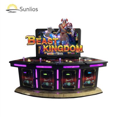 China Metal + Acrylic / Customize Board Game Beast Kingdom Fish Game Casino Game Machine Game for sale