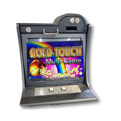 China Metal Gold Touch Casino Powered Slot Machines Carnival Gambling Machine Video Game Machine for sale