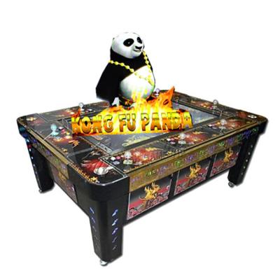 China Arcade Metal Casino Fish Hunter Kongfu Panda Fishing Game Board Amusement Arcade Games Machine for sale