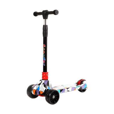 China New 3 Height Adjustable Style Handlebar Outdoor Wheels Kids Balancing Scooter For Big Kids Foldable for sale