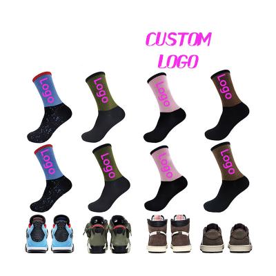 China XY-003 Sporty Made Your Own Customize Crew Socks Custom Logo Custom Socks Men Socks for sale