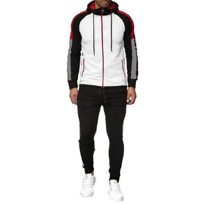 China Breathable Plain Men's Slim Fit Jogging Suit Streetwear Sport Polyester Summer Jogging Tracksuit for sale