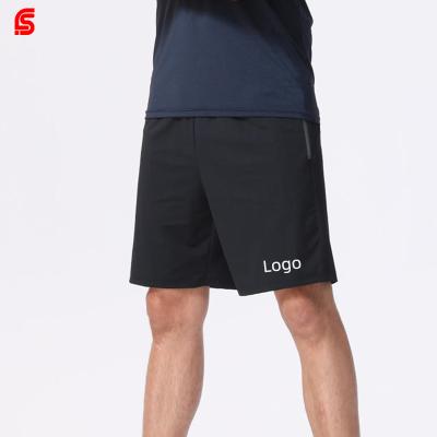 China 2021 Hot Sale Fstyle Anti-wrinkle Track OEM Sport Jogger Nylon Elastic Print Mesh Custom Short Pants For Men for sale