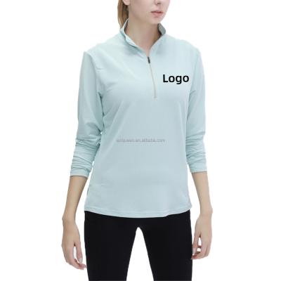 China High Quality Antibacterial Long Sleeves Women Sportwear Gym Yoga Colorful For Women Yoga Sports Fitness Shirts Long for sale