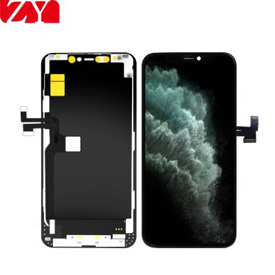 China 2021 ZY brand mobile lcd OLED screen 100% new assembely inspected for iphone 11 pro 11pro 11 lcd max touch digitizer for 12promax for sale