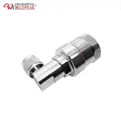 China Copper Female N Jack RF Coaxial Connector For 7/8 Feeder Cable for sale