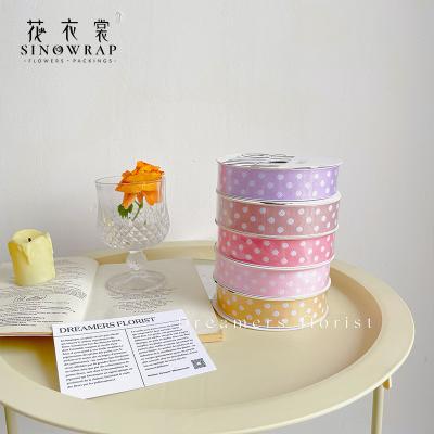 China Floral SINOWRAP Florist Supplies Gift Ribbons Wholesale Custom Ribbon for sale