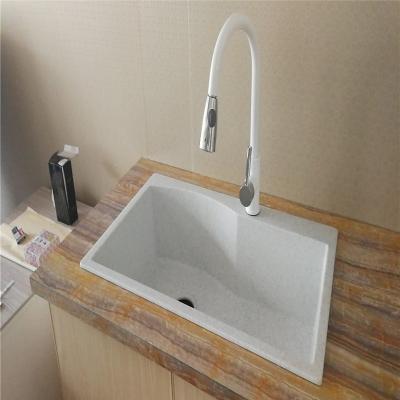 China With Granite Plastic Aluminum Ceramic Ceramic Quartz Faucet Stone Fiber Kitchen Sink for sale