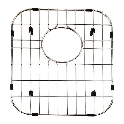 China Sustainable Polished Stainless Steel Kitchen Sink Protector Bottom Basin Grid for sale