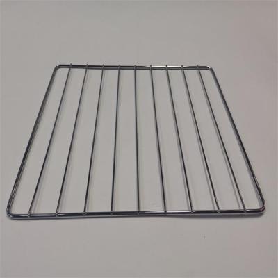 China Q195 Easily Cleaned Electric Oven Accessories Kitchen Accessories Chrome Plating Barbecue Wire Mesh For Electric Oven for sale