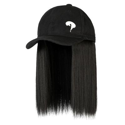 China Factory Regular Supply Black Brown One Piece Short Straight Hair Vivid Natural Cap Wig For Girl for sale