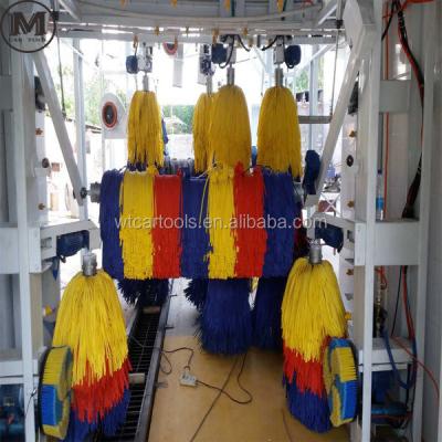 China 9 Brushes Automatic Car Washing Machine With Drying 6000*3660*2800 Size for sale