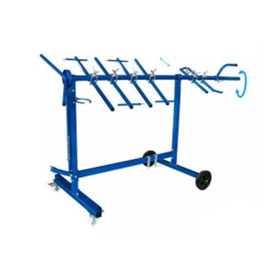 China Alta estabilidade Multi-Angular Auto Paint Rack Removível Com Capacidade de 34kg à venda