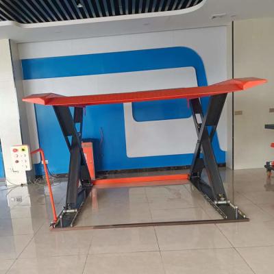 China 2.2KW Motor Double Deck Scissor Car Parking Lift For 5000mm*2000mm*1900mm Car Size for sale