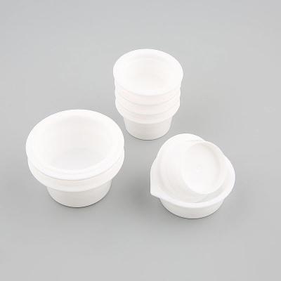 China Small disposable ketchup takeout containers 0.75/1.5/2/3.25/4/5.5 oz. Sauce Packaging Food Grade Plastic Containers With LIDS for sale