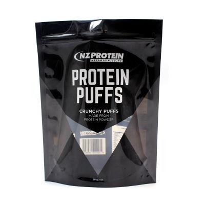 China Resealable Barrier Black Food Grade Stand Up Pouch Puff Protein Powder Packaging for sale