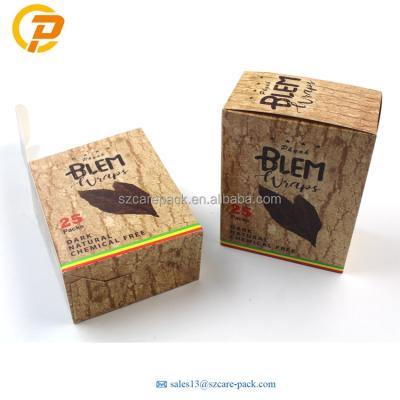 China Recyclable Glossy Bottom 350 , 300 Gsm Paper Box Lamination Tuck In Packaging For Tobacco for sale