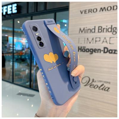 China Soft Anti-fall Hand Strap Love Hand TPU Holder Phone Holder Case For vivo y85 y93 y3 y17 y3s y52s y30 y20 y70s y51s y73s s7e s7 s9 s9e for sale