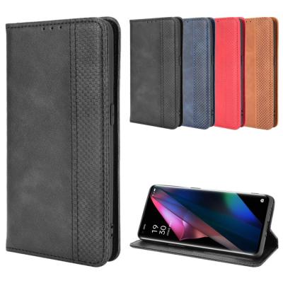 China Retro Anti-fall have Card Slots PU Leather c17 c20 c21 c25 7 Narzo 20 c11 c12 realme Flip Wallet Phone Case For OPPO pro 8 x7 stand cover for sale