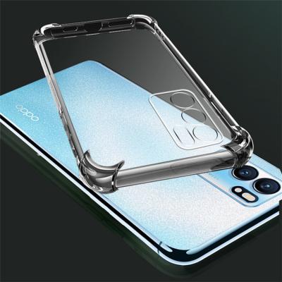 China Shockproof Anti-drop Phone Case For OPPO Reno 6 Soft Back Cover Device For oppo reno 6 6Pro Plus Soft TPU Silicone Cell Phone Cases for sale