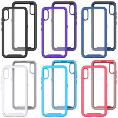 China Anti-Drop Silicon TPU Acrylic Hybrid Clear View Phone Case For LG Stylo 6 7 4G 5G Q51 Q510 K92 K22 Plus K51s Cover For LG VELVET G9 Cases for sale