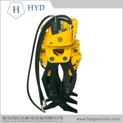 China Excavator Hydraulic Rotating Grapple Wood Grapple Log Grapple Stone Grapple for sale