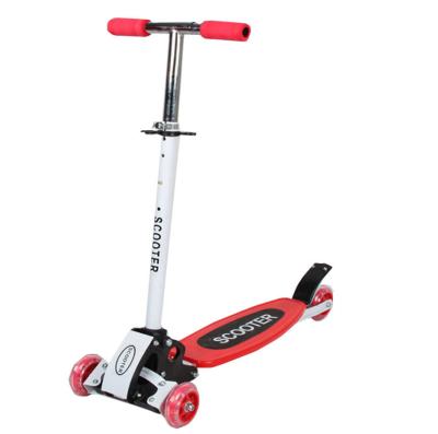 China Manufacturer Cheap Wheel Best Price 4 Wheel Lightweight Folding Foot Scooter Adjustable Height Handlebar For Boys for sale