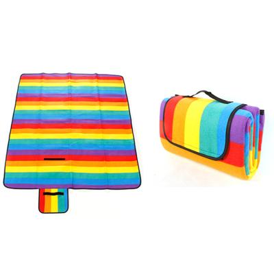 China Picnic Covering Mat With Waterproof Backing by Tote Extra Large Waterproof Beach Picnic for sale