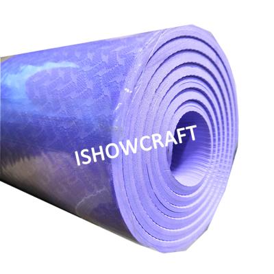 China Non-slip High Quality Fitness Workout Private Label Fitness Exercise Band Yoga Mat for sale