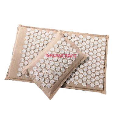 China Original Canvas Acupressure Mat With Spikes Eco-Friendly Massage Best Yoga for sale