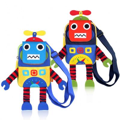 China 2021 New Kindergarten Waterproof Children's Backpack Anti-lost Cute Cartoon Small Backpack School Bag for sale