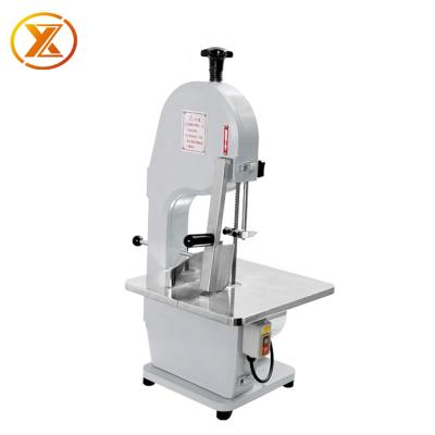 China Meat Processing Plants Electric Meat Cutter Bone Saw Aluminum Alloy Butcher Frozen Meat Cutter 750W for sale