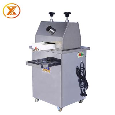 China Sugar Cane Extractor 300 Commercial Electric Sugar Cane Juicer Ginger Extractor for sale