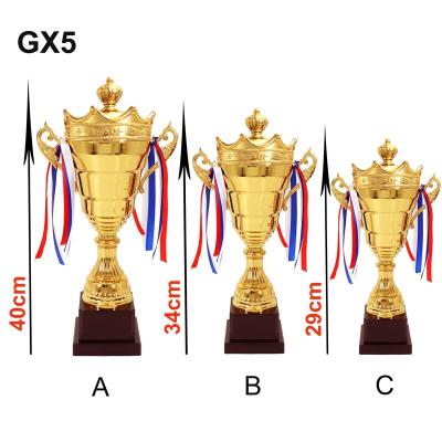 China Health Care Institutes Trophy Cup Making Football Medals And Trophy Award Trofeos Baratos Souvenir Award Football Championship Cup Swimming Trophy for sale